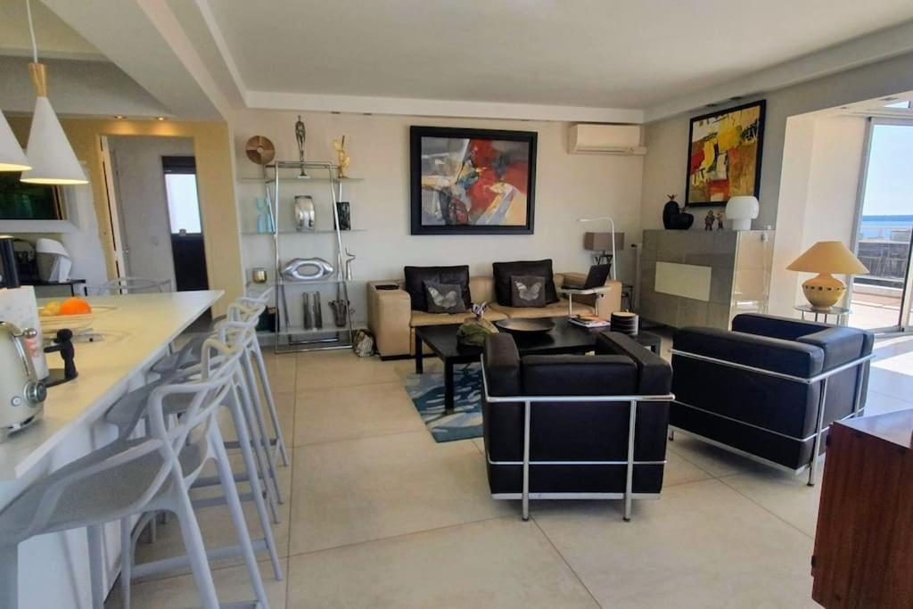 Villa Sur Le Toit - Vue Mer Exceptionnelle Cannes Exterior foto
