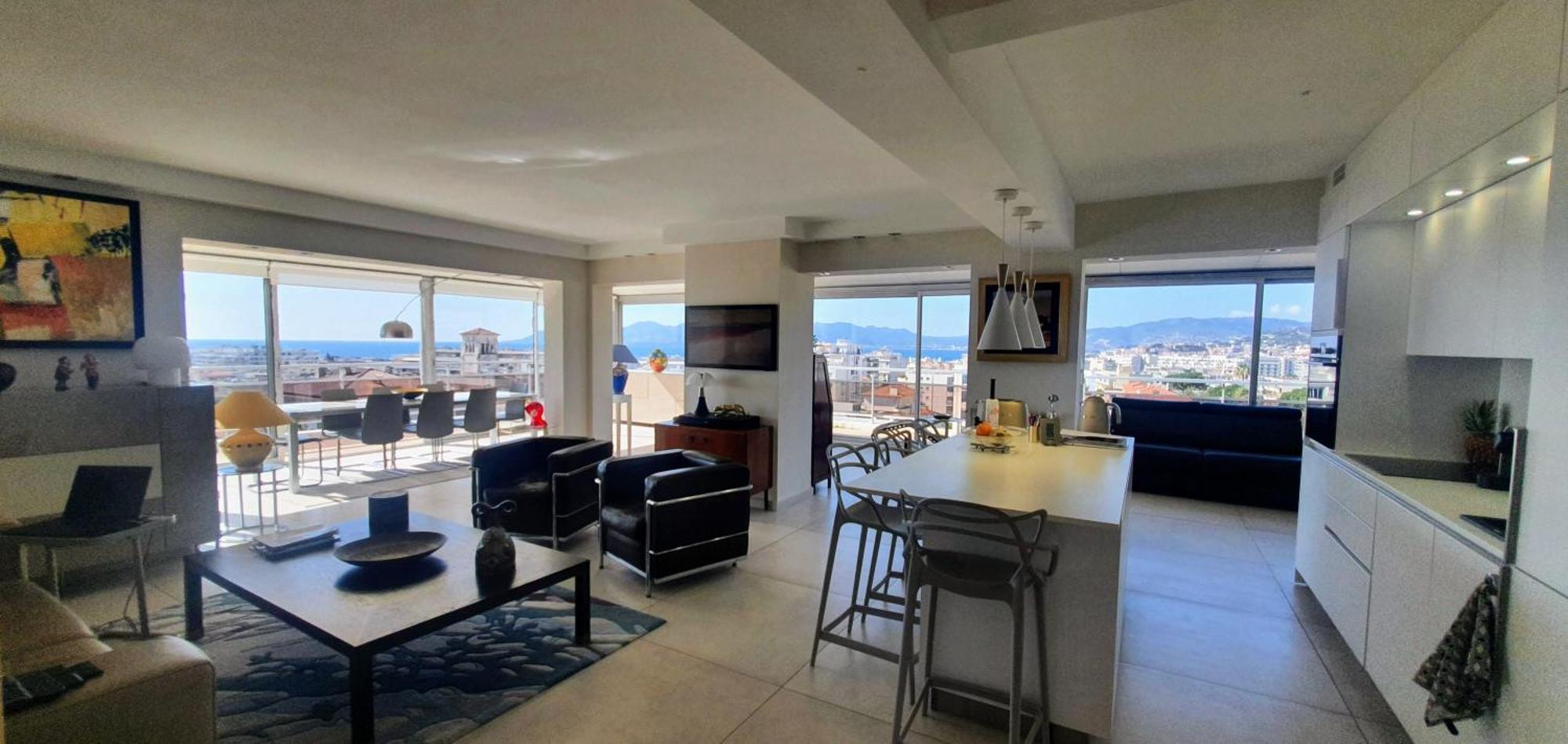 Villa Sur Le Toit - Vue Mer Exceptionnelle Cannes Exterior foto