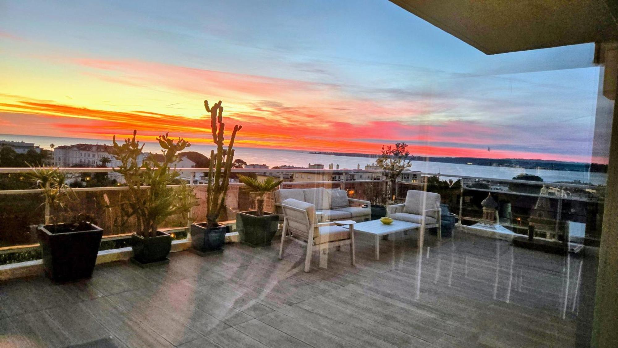 Villa Sur Le Toit - Vue Mer Exceptionnelle Cannes Exterior foto