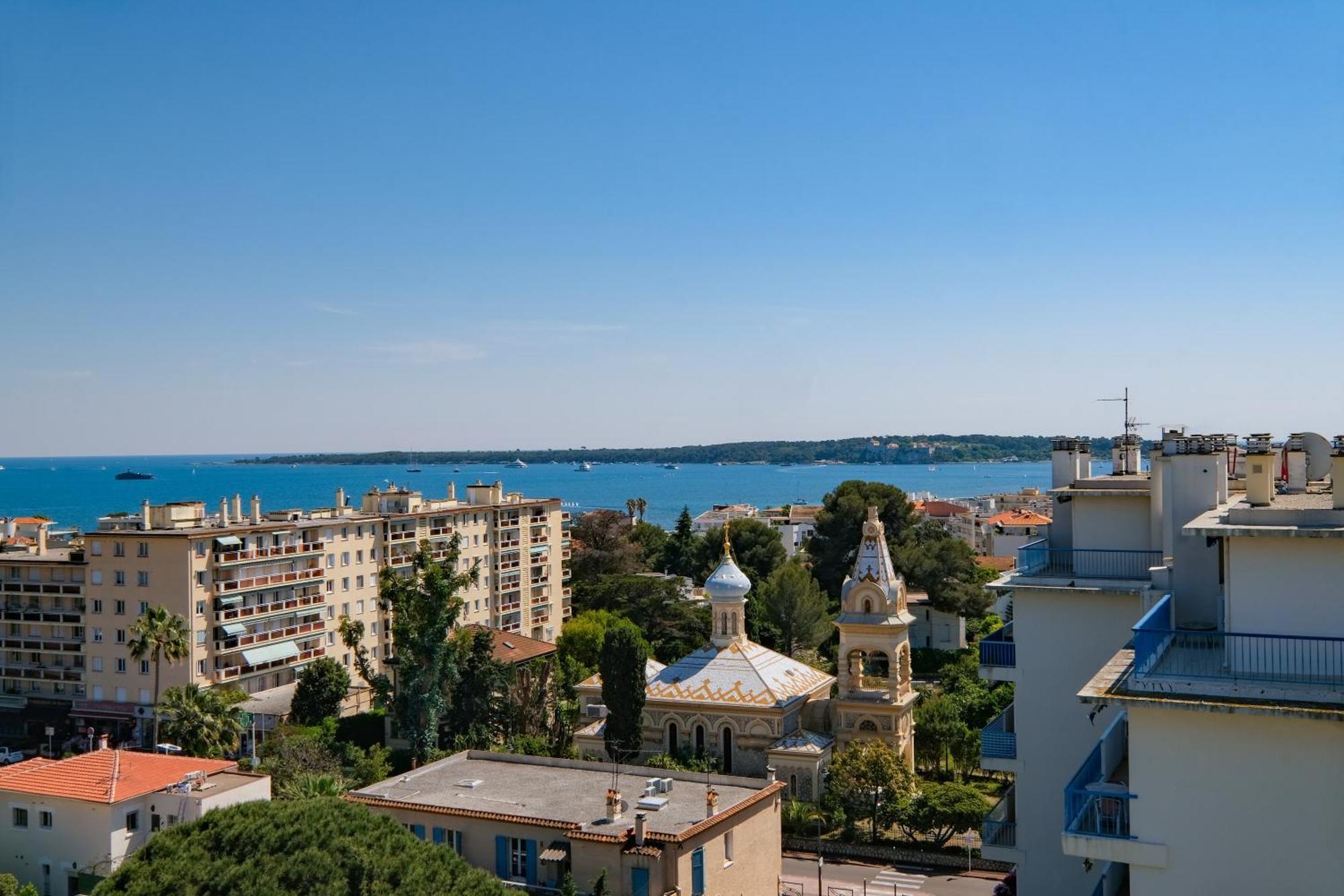 Villa Sur Le Toit - Vue Mer Exceptionnelle Cannes Exterior foto